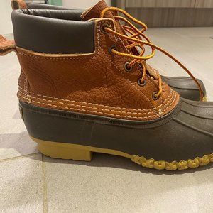 BN!! LL Bean 6" Padded Collar Bean Boot W, 10M